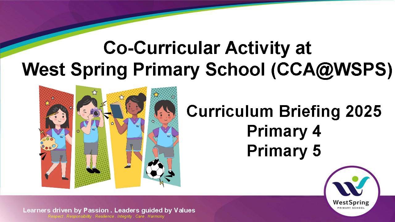 2025 Curriculum Briefing_P4 CCA